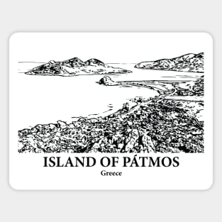 Island of Pátmos - Greece Magnet